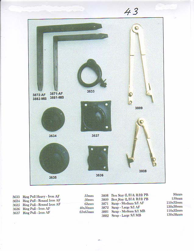 FURNITURE FITTINGS